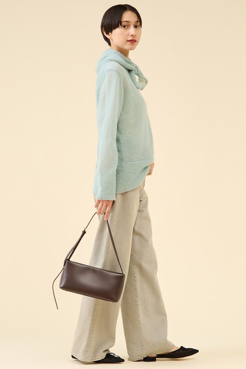 【マルティニーク/martinique】のライトモヘヤプルオーバー 人気、トレンドファッション・服の通販 founy(ファニー) 　ファッション　Fashion　レディースファッション　Fashion for Women　トップス・カットソー　Cut & Sew Tops　ニット　Knit Tops & Sweaters　カジュアルプルオーバー・ニットトップス　Pullovers & Knit Tops / Casual Pullovers　おすすめ　Recommended / Our Picks　シアー　Sheer, See-Through　シンプル　Simple, Minimal　スカーフ　Scarf, Neckwear　冬　Winter / This Winter　新作・新入荷　New Arrivals / New In　other-7|ID: prp329100004710711 ipo3291000000034027729