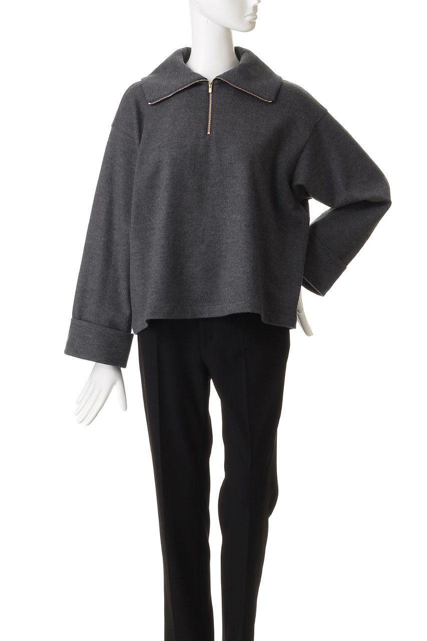 【マルティニーク/martinique】のウールジャージープルオーバー(セットアップ可) 人気、トレンドファッション・服の通販 founy(ファニー) 　ファッション　Fashion　レディースファッション　Fashion for Women　トップス・カットソー　Cut & Sew Tops　シャツ・ブラウス・オフィスカジュアル　Elegant Blouses & Button-Ups　ロングTシャツ・Tシャツ　Longline T-Shirts & Tees　カジュアルプルオーバー・ニットトップス　Pullovers & Knit Tops / Casual Pullovers　カットソー・ベーシックTシャツ　Cut-and-Sewn Tops / Stretch Tees & Basics　おすすめ　Recommended / Our Picks　スリーブ　Sleeve, Long Sleeve / Short Sleeve　セットアップ　Set-Up, Coordinated Outfit　トレンド　Trend, Trending Now　ブルゾン　Blouson, Bomber Jacket　ロング　Long, Long-Length　今季　This Season, Current Season　other-2|ID: prp329100004710715 ipo3291000000035712684