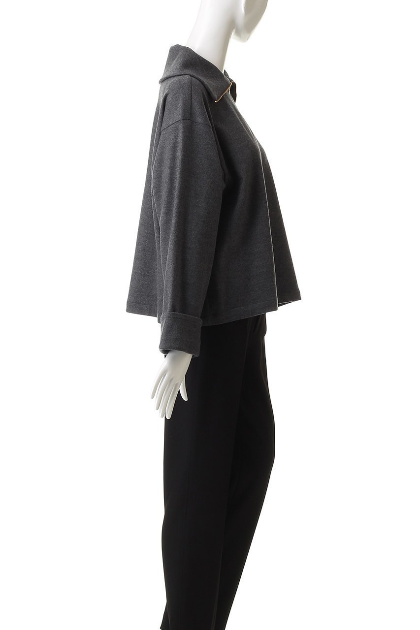 【マルティニーク/martinique】のウールジャージープルオーバー(セットアップ可) 人気、トレンドファッション・服の通販 founy(ファニー) 　ファッション　Fashion　レディースファッション　Fashion for Women　トップス・カットソー　Cut & Sew Tops　シャツ・ブラウス・オフィスカジュアル　Elegant Blouses & Button-Ups　ロングTシャツ・Tシャツ　Longline T-Shirts & Tees　カジュアルプルオーバー・ニットトップス　Pullovers & Knit Tops / Casual Pullovers　カットソー・ベーシックTシャツ　Cut-and-Sewn Tops / Stretch Tees & Basics　おすすめ　Recommended / Our Picks　スリーブ　Sleeve, Long Sleeve / Short Sleeve　セットアップ　Set-Up, Coordinated Outfit　トレンド　Trend, Trending Now　ブルゾン　Blouson, Bomber Jacket　ロング　Long, Long-Length　今季　This Season, Current Season　other-3|ID: prp329100004710715 ipo3291000000035712685