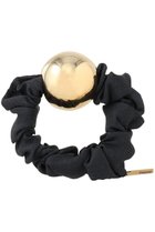 【マルティニーク/martinique】の【別注】【heyep】Metal Ball Silk シュシュ ネイビー|ID: prp329100004710725 ipo3291000000034027806