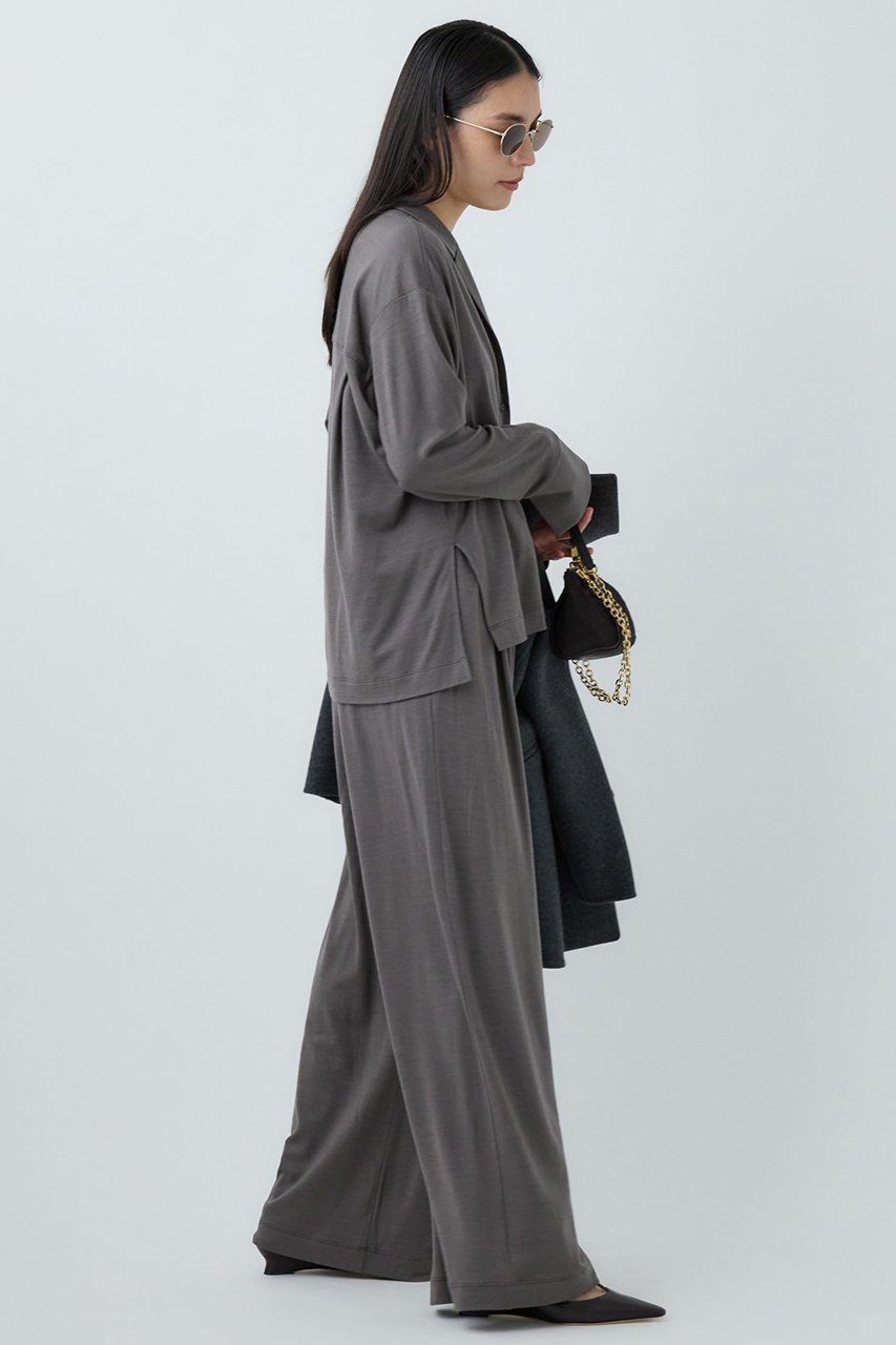 【カオス/Chaos】のレダールオープンカラー 人気、トレンドファッション・服の通販 founy(ファニー) 　ファッション　Fashion　レディースファッション　Fashion for Women　トップス・カットソー　Cut & Sew Tops　シャツ・ブラウス・オフィスカジュアル　Elegant Blouses & Button-Ups　おすすめ　Recommended / Our Picks　スリーブ　Sleeve, Long Sleeve / Short Sleeve　セットアップ　Set-Up, Coordinated Outfit　ドレープ　Drape, Draping Fabric　リラックス　Relax, Relaxed Fit　ロング　Long, Long-Length　新作・新入荷　New Arrivals / New In　other-3|ID: prp329100004710729 ipo3291000000034027836