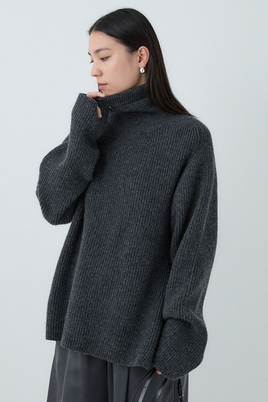 【カオス/Chaos】のリズニット 人気、トレンドファッション・服の通販 founy(ファニー) 　ファッション　Fashion　レディースファッション　Fashion for Women　トップス・カットソー　Cut & Sew Tops　ニット　Knit Tops & Sweaters　カジュアルプルオーバー・ニットトップス　Pullovers & Knit Tops / Casual Pullovers　ショルダー　Shoulder, Shoulder Strap　スリット　Slit, Slit Detail　新作・新入荷　New Arrivals / New In　畦　Ribbed Knit　 other-1|ID: prp329100004710731 ipo3291000000034027847