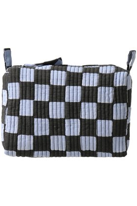 【エスゼット ブロックプリント/SZ Blockprints】 SMALL MAKEUP POUCH DOUBLE CHECK ポーチ人気、トレンドファッション・服の通販 founy(ファニー) ファッション Fashion レディースファッション Fashion for Women ポーチ&ミニバッグ Pouches & Mini Bags コンパクト Compact, Small Size スマート Smart, Elegant ダブル Double, Double-Breasted チェック Check, Plaid, Tartan ポーチ Pouch, Small Case リップ Lip, Lip Motif 新作・新入荷 New Arrivals / New In |ID:prp329100004710735