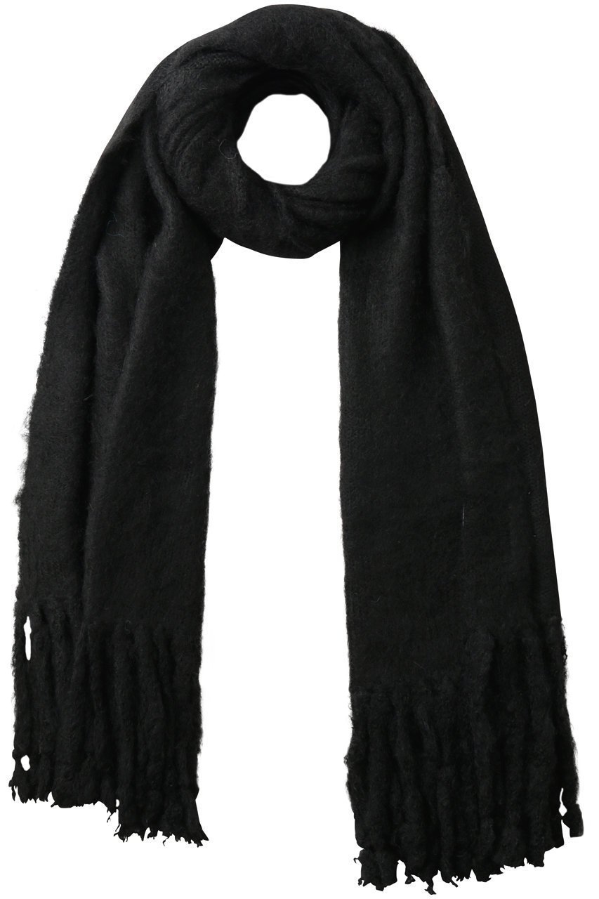 【スリー ドッツ/three dots】のキャンディークラウド マフラー インテリア・キッズ・メンズ・レディースファッション・服の通販 founy(ファニー) 　ファッション　Fashion　レディースファッション　Fashion for Women　ストール　Soft & Warm Scarves　マフラー・スヌード / 冬小物の定番　Scarves & Mufflers　ストール　Stole, Wrap　フリンジ　Fringe, Tassel　ベーシック　Basic, Essential　マフラー　Scarf, Muffler　防寒　Cold Protection, Winter-Ready　ブラック|ID: prp329100004710737 ipo3291000000034027896