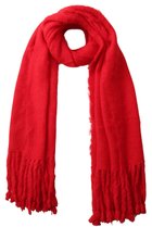 【スリー ドッツ/three dots】のキャンディークラウド マフラー レッド|ID: prp329100004710737 ipo3291000000036040726