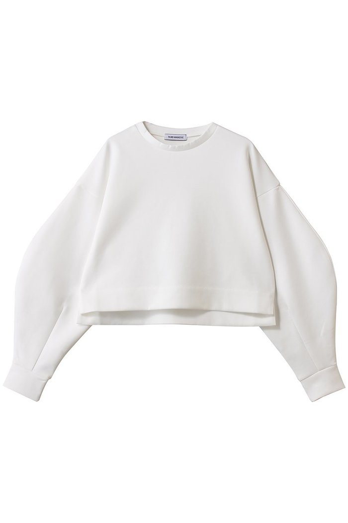 【サードマガジン/THIRD MAGAZINE】のショートスウェット インテリア・キッズ・メンズ・レディースファッション・服の通販 founy(ファニー) https://founy.com/ ファッション Fashion レディースファッション Fashion for Women トップス・カットソー Cut & Sew Tops シャツ・ブラウス・オフィスカジュアル Elegant Blouses & Button-Ups レディースパーカー・カジュアルフーディー Casual Hoodies & Sweatshirts ロングTシャツ・Tシャツ Longline T-Shirts & Tees スウェット・クルーネックトップス Sweatshirts & Crewnecks / Relaxed Fit Sweat Tops カットソー・ベーシックTシャツ Cut-and-Sewn Tops / Stretch Tees & Basics おすすめ Recommended / Our Picks ショート Short, Short Length スウェット / スエット Sweatshirt, Sweatwear トレンド Trend, Trending Now バランス Balance, Style Balance ボトム Bottoms, Lower Wear エレガント 上品 Elegant 新作・新入荷 New Arrivals / New In |ID: prp329100004710744 ipo3291000000034027941