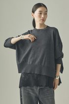 【カレンソロジー/Curensology】のハイゲージレースニットプルオーバー 人気、トレンドファッション・服の通販 founy(ファニー) ファッション Fashion レディースファッション Fashion for Women トップス・カットソー Cut & Sew Tops ニット Knit Tops & Sweaters ベスト&ジレ / 重ね着スタイル Vests & Gilets カジュアルプルオーバー・ニットトップス Pullovers & Knit Tops / Casual Pullovers おすすめ Recommended / Our Picks キャミソール Camisole, Spaghetti Strap Top スリット Slit, Slit Detail フィット Fit, Slim Fit フラワー Flower, Floral モチーフ Motif, Design Theme レース Lace, Lace Fabric ワイド Wide, Wide Fit 新作・新入荷 New Arrivals / New In thumbnail グレー|ID: prp329100004710751 ipo3291000000034028001