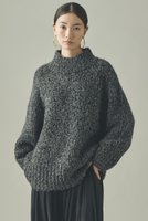 【カレンソロジー/Curensology】のMIXブークレニットプルオーバー 人気、トレンドファッション・服の通販 founy(ファニー) ファッション Fashion レディースファッション Fashion for Women トップス・カットソー Cut & Sew Tops ニット Knit Tops & Sweaters カジュアルプルオーバー・ニットトップス Pullovers & Knit Tops / Casual Pullovers テクスチャー Texture, Textured Fabric ミックス Mix, Mixed Style リラックス Relax, Relaxed Fit 新作・新入荷 New Arrivals / New In A/W・秋冬 Autumn/Winter |ID:prp329100004710752