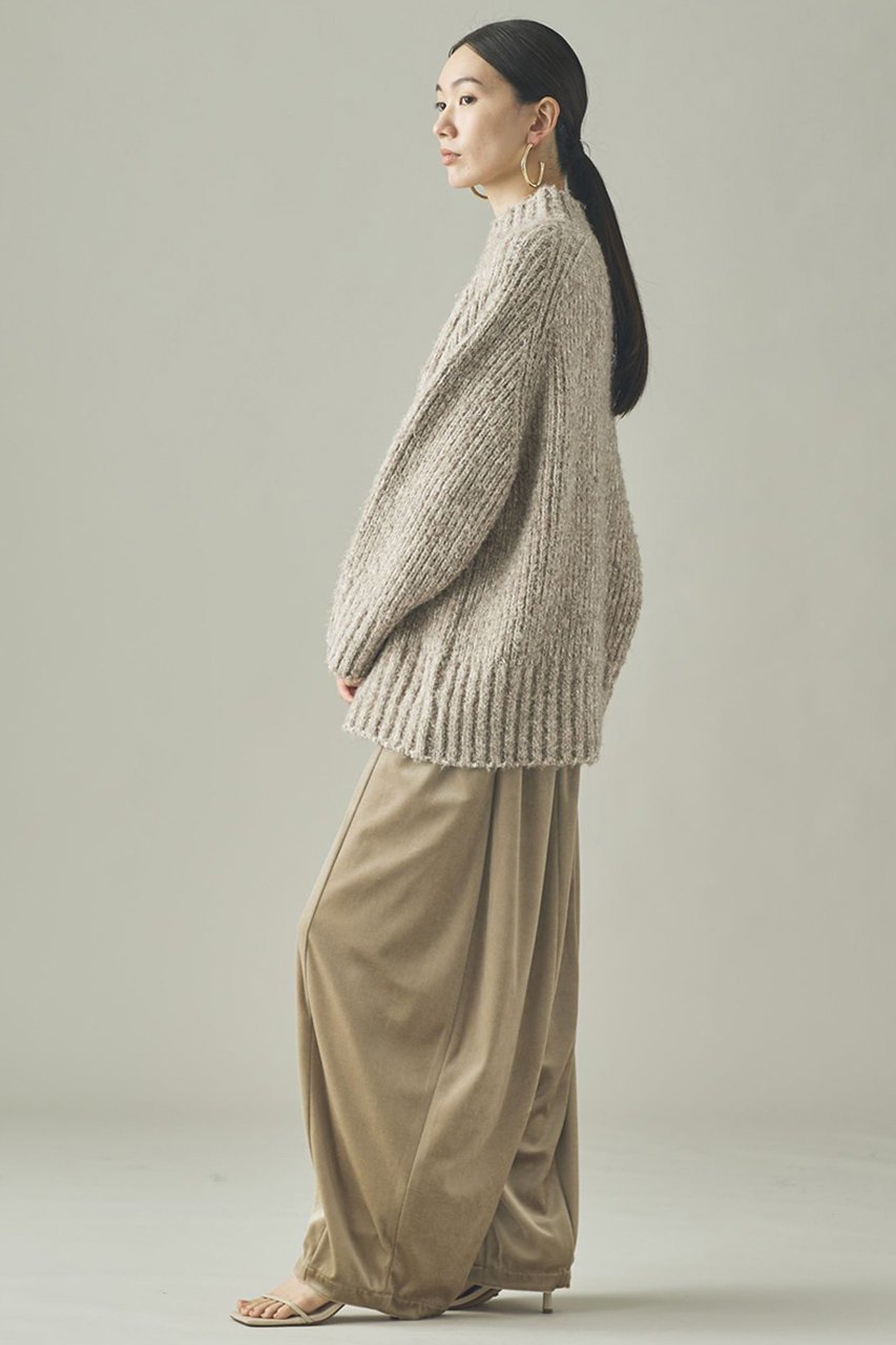 【カレンソロジー/Curensology】のMIXブークレニットプルオーバー 人気、トレンドファッション・服の通販 founy(ファニー) 　ファッション　Fashion　レディースファッション　Fashion for Women　トップス・カットソー　Cut & Sew Tops　ニット　Knit Tops & Sweaters　カジュアルプルオーバー・ニットトップス　Pullovers & Knit Tops / Casual Pullovers　テクスチャー　Texture, Textured Fabric　ミックス　Mix, Mixed Style　リラックス　Relax, Relaxed Fit　新作・新入荷　New Arrivals / New In　A/W・秋冬　Autumn/Winter　other-7|ID: prp329100004710752 ipo3291000000034028026