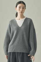 【カレンソロジー/Curensology】のウールカシミヤUネックニットプルオーバー グレー|ID: prp329100004710757 ipo3291000000036135266
