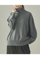 【カレンソロジー/Curensology】のウールカシミヤタートルネックニットプルオーバー 人気、トレンドファッション・服の通販 founy(ファニー) ファッション Fashion レディースファッション Fashion for Women トップス・カットソー Cut & Sew Tops ニット Knit Tops & Sweaters カジュアルプルオーバー・ニットトップス Pullovers & Knit Tops / Casual Pullovers タートルネック・ハイネックトップス Turtlenecks & High-Neck Tops なめらか Smooth, Silky Texture タートルネック Turtleneck, High Neck ボトム Bottoms, Lower Wear 新作・新入荷 New Arrivals / New In |ID:prp329100004710759