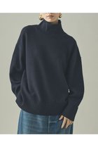【カレンソロジー/Curensology】のウールカシミヤタートルネックニットプルオーバー ダークブルー|ID:prp329100004710759