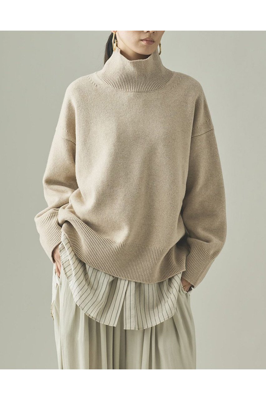 【カレンソロジー/Curensology】のウールカシミヤタートルネックニットプルオーバー 人気、トレンドファッション・服の通販 founy(ファニー) 　ファッション　Fashion　レディースファッション　Fashion for Women　トップス・カットソー　Cut & Sew Tops　ニット　Knit Tops & Sweaters　カジュアルプルオーバー・ニットトップス　Pullovers & Knit Tops / Casual Pullovers　タートルネック・ハイネックトップス　Turtlenecks & High-Neck Tops　なめらか　Smooth, Silky Texture　タートルネック　Turtleneck, High Neck　ボトム　Bottoms, Lower Wear　新作・新入荷　New Arrivals / New In　other-2|ID: prp329100004710759 ipo3291000000034028077
