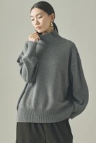 【カレンソロジー/Curensology】のウールカシミヤタートルネックニットプルオーバー グレー|ID: prp329100004710759 ipo3291000000036135277