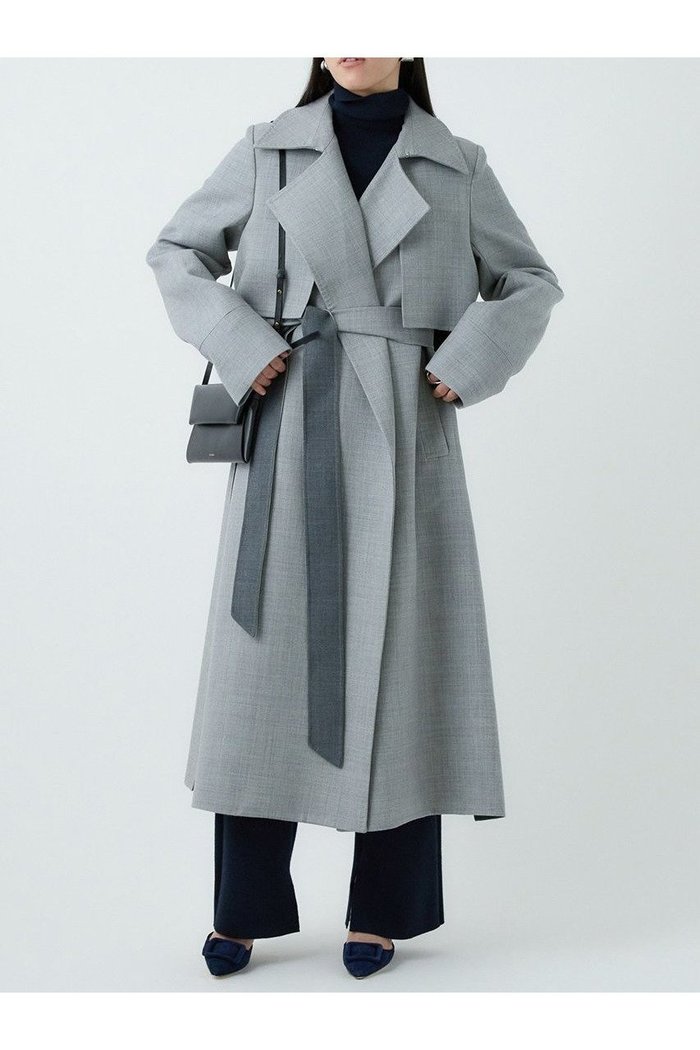 【カオス/Chaos】のバリストコート インテリア・キッズ・メンズ・レディースファッション・服の通販 founy(ファニー) https://founy.com/ ファッション Fashion レディースファッション Fashion for Women アウター Coat / Outerwear Collection コート・ロングコート・ピーコート Long Coats, Peacoats & More ウォーム Warm Fabric コンパクト Compact, Small Size ストレート Straight, Straight Cut スリット Slit, Slit Detail スーツ Suit, Formalwear メランジ Melange, Mixed Yarn ロング Long, Long-Length 新作・新入荷 New Arrivals / New In |ID: prp329100004710761 ipo3291000000034028089