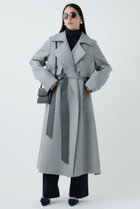 【カオス/Chaos】のバリストコート 人気、トレンドファッション・服の通販 founy(ファニー) ファッション Fashion レディースファッション Fashion for Women アウター Coat / Outerwear Collection コート・ロングコート・ピーコート Long Coats, Peacoats & More ウォーム Warm Fabric コンパクト Compact, Small Size ストレート Straight, Straight Cut スリット Slit, Slit Detail スーツ Suit, Formalwear メランジ Melange, Mixed Yarn ロング Long, Long-Length 新作・新入荷 New Arrivals / New In thumbnail トップグレー|ID: prp329100004710761 ipo3291000000034028090