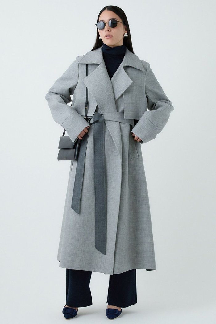 【カオス/Chaos】のバリストコート インテリア・キッズ・メンズ・レディースファッション・服の通販 founy(ファニー) https://founy.com/ ファッション Fashion レディースファッション Fashion for Women アウター Coat / Outerwear Collection コート・ロングコート・ピーコート Long Coats, Peacoats & More ウォーム Warm Fabric コンパクト Compact, Small Size ストレート Straight, Straight Cut スリット Slit, Slit Detail スーツ Suit, Formalwear メランジ Melange, Mixed Yarn ロング Long, Long-Length |ID: prp329100004710761 ipo3291000000035759914