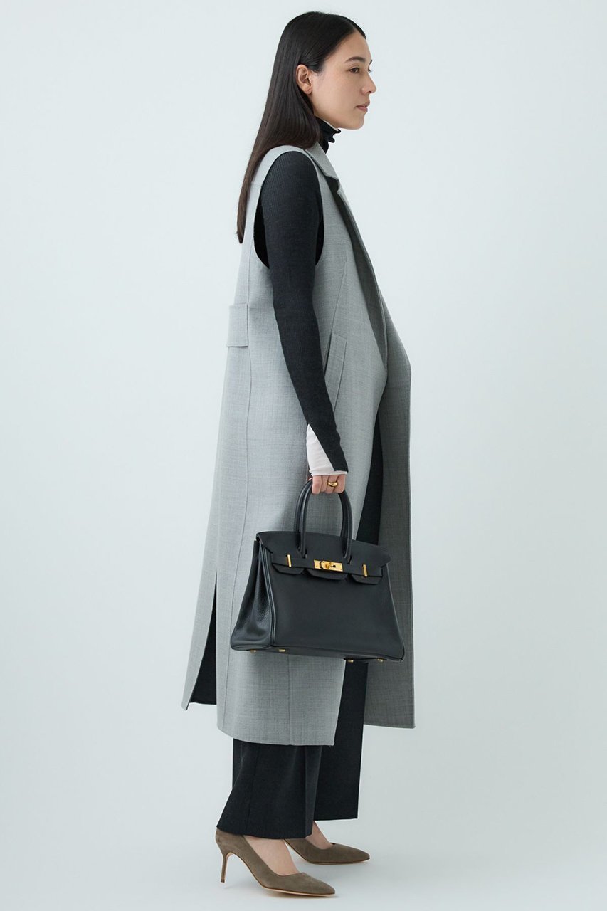 【カオス/Chaos】のバリストベスト 人気、トレンドファッション・服の通販 founy(ファニー) 　ファッション　Fashion　レディースファッション　Fashion for Women　アウター　Coat / Outerwear Collection　レディースジャケット・軽アウター　Jackets　ウォーム　Warm Fabric　ジャケット　Jacket, Outerwear　スーツ　Suit, Formalwear　ベスト　Vest, Waistcoat　メランジ　Melange, Mixed Yarn　ロング　Long, Long-Length　other-4|ID: prp329100004710762 ipo3291000000035571752