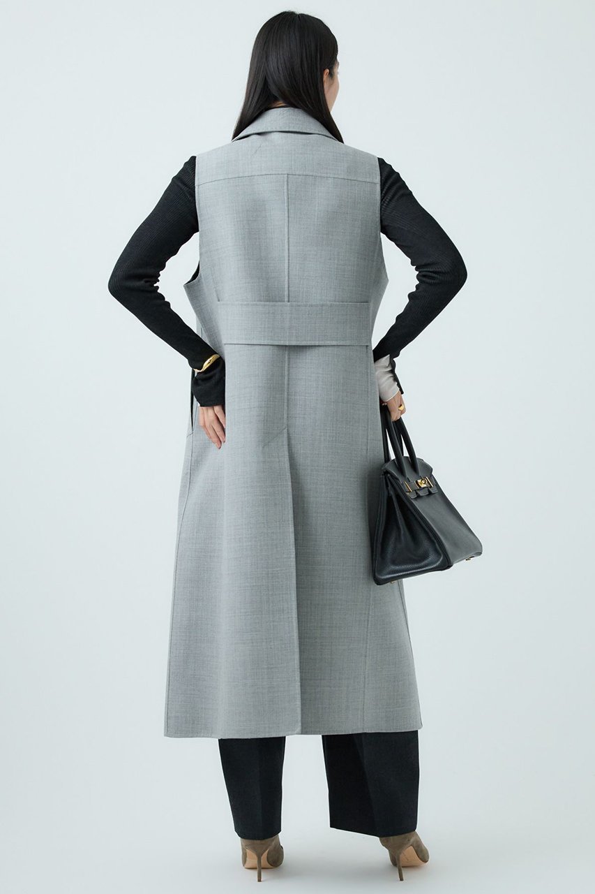 【カオス/Chaos】のバリストベスト 人気、トレンドファッション・服の通販 founy(ファニー) 　ファッション　Fashion　レディースファッション　Fashion for Women　アウター　Coat / Outerwear Collection　レディースジャケット・軽アウター　Jackets　ウォーム　Warm Fabric　ジャケット　Jacket, Outerwear　スーツ　Suit, Formalwear　ベスト　Vest, Waistcoat　メランジ　Melange, Mixed Yarn　ロング　Long, Long-Length　other-5|ID: prp329100004710762 ipo3291000000035571754