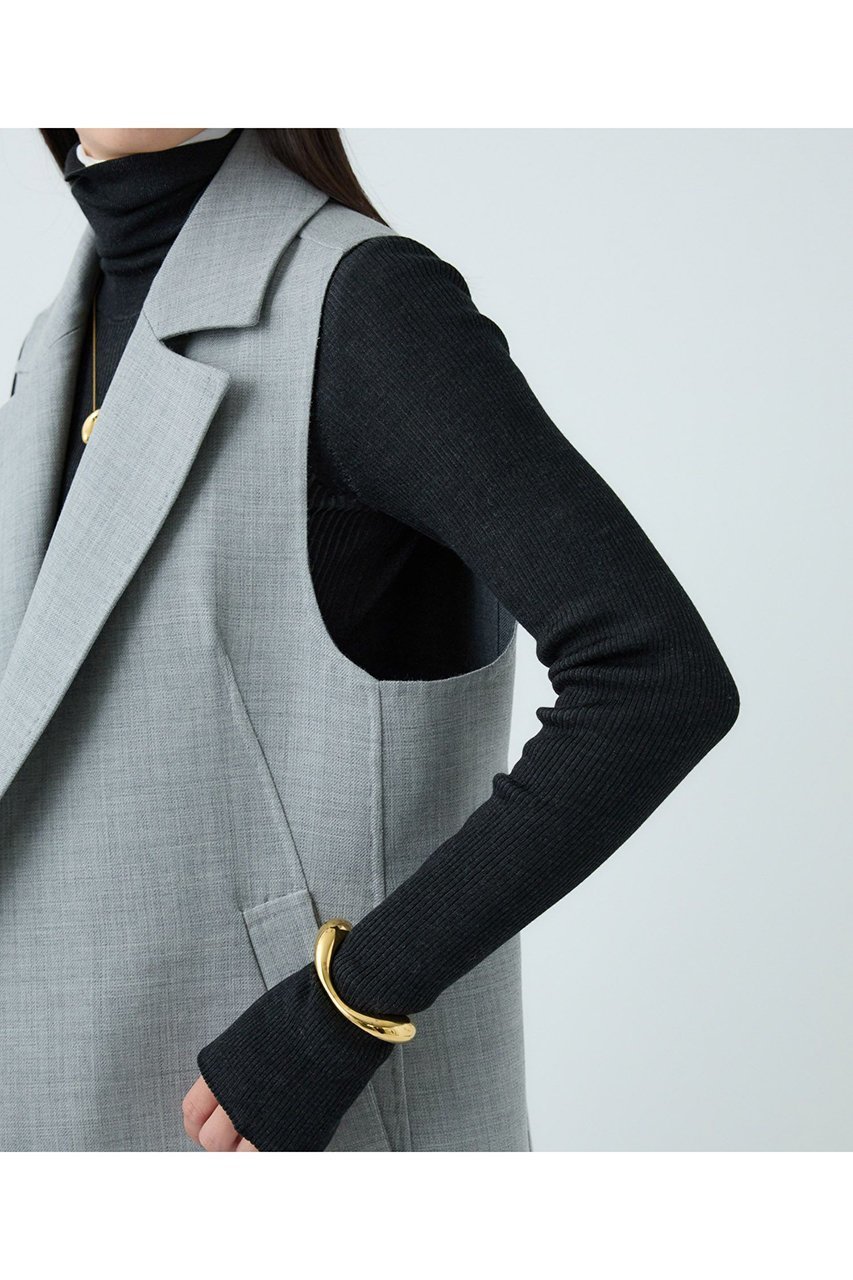 【カオス/Chaos】のバリストベスト 人気、トレンドファッション・服の通販 founy(ファニー) 　ファッション　Fashion　レディースファッション　Fashion for Women　アウター　Coat / Outerwear Collection　レディースジャケット・軽アウター　Jackets　ウォーム　Warm Fabric　ジャケット　Jacket, Outerwear　スーツ　Suit, Formalwear　ベスト　Vest, Waistcoat　メランジ　Melange, Mixed Yarn　ロング　Long, Long-Length　other-7|ID: prp329100004710762 ipo3291000000035571758