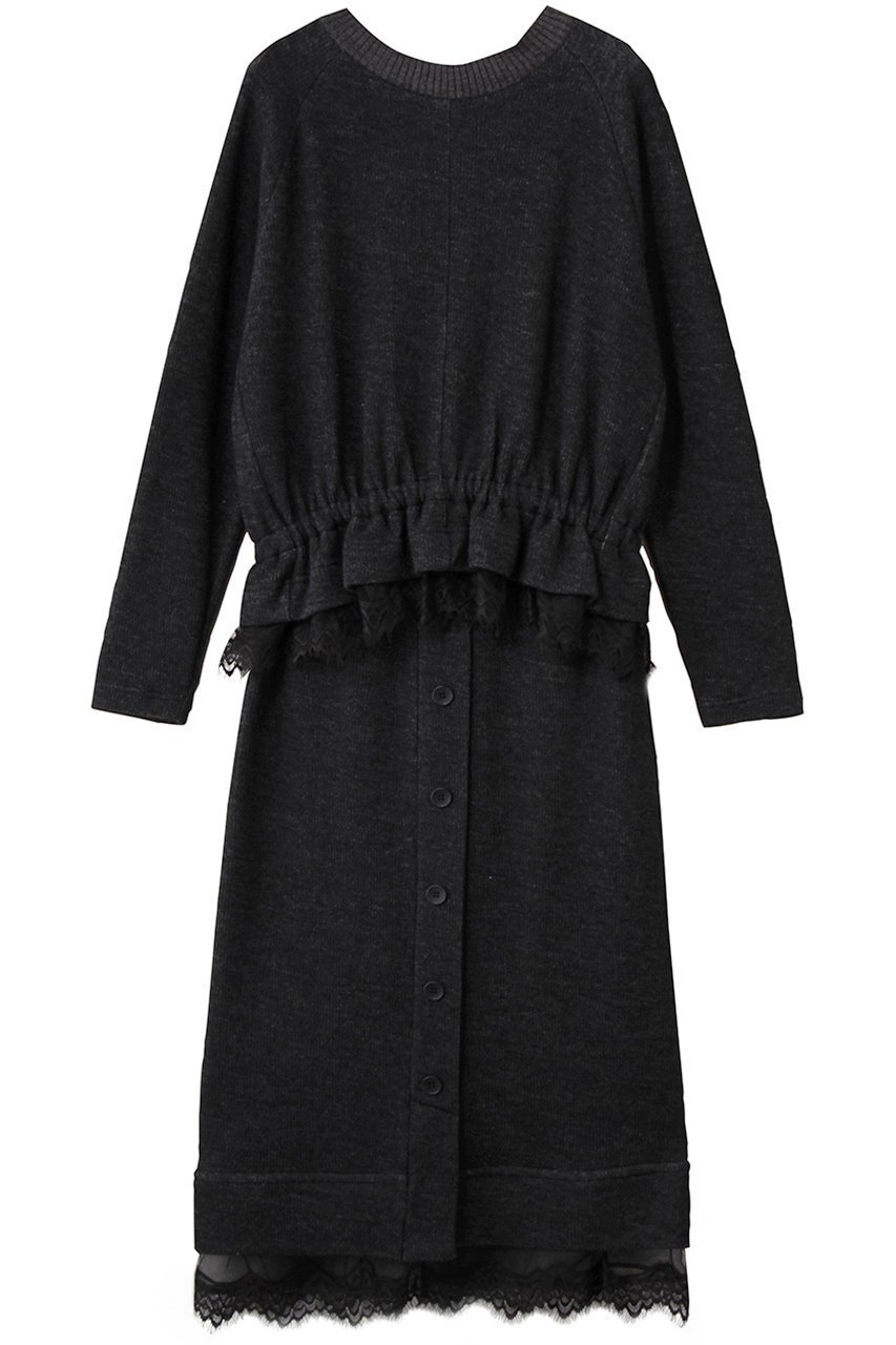 【ミュベール/MUVEIL】のレースニットセットアップワンピース 人気、トレンドファッション・服の通販 founy(ファニー) 　ファッション　Fashion　レディースファッション　Fashion for Women　ワンピース　Dresses　チュニック　Tunic Tops & Dresses　オーガンジー　Organza Fabric　セットアップ　Set-Up, Coordinated Outfit　チュニック　Tunic, Long Top　レース　Lace, Lace Fabric　ロング　Long, Long-Length　新作・新入荷　New Arrivals / New In　 other-1|ID: prp329100004712180 ipo3291000000034037001