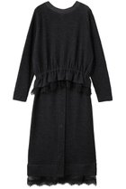 【ミュベール/MUVEIL】のレースニットセットアップワンピース 人気、トレンドファッション・服の通販 founy(ファニー) ファッション Fashion レディースファッション Fashion for Women ワンピース Dresses チュニック Tunic Tops & Dresses オーガンジー Organza Fabric セットアップ Set-Up, Coordinated Outfit チュニック Tunic, Long Top レース Lace, Lace Fabric ロング Long, Long-Length 新作・新入荷 New Arrivals / New In thumbnail ブラック|ID: prp329100004712180 ipo3291000000034037002