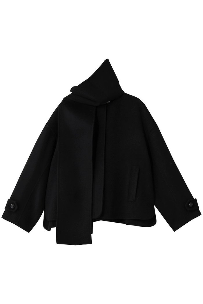 【ミュベール/MUVEIL】のリバー仕立てコート インテリア・キッズ・メンズ・レディースファッション・服の通販 founy(ファニー) https://founy.com/ ファッション Fashion レディースファッション Fashion for Women アウター Coat / Outerwear Collection コート・ロングコート・ピーコート Long Coats, Peacoats & More ショート Short, Short Length ストール Stole, Wrap ドレープ Drape, Draping Fabric フレア Flare, Flared 新作・新入荷 New Arrivals / New In |ID: prp329100004712182 ipo3291000000034037016
