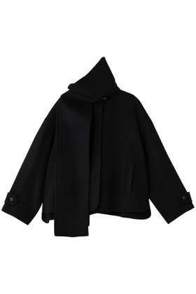 【ミュベール/MUVEIL】 リバー仕立てコート人気、トレンドファッション・服の通販 founy(ファニー) ファッション Fashion レディースファッション Fashion for Women アウター Coat / Outerwear Collection コート・ロングコート・ピーコート Long Coats, Peacoats & More ショート Short, Short Length ストール Stole, Wrap ドレープ Drape, Draping Fabric フレア Flare, Flared 新作・新入荷 New Arrivals / New In |ID:prp329100004712182