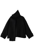 【ミュベール/MUVEIL】のリバー仕立てコート 人気、トレンドファッション・服の通販 founy(ファニー) ファッション Fashion レディースファッション Fashion for Women アウター Coat / Outerwear Collection コート・ロングコート・ピーコート Long Coats, Peacoats & More ショート Short, Short Length ストール Stole, Wrap ドレープ Drape, Draping Fabric フレア Flare, Flared 新作・新入荷 New Arrivals / New In |ID:prp329100004712182