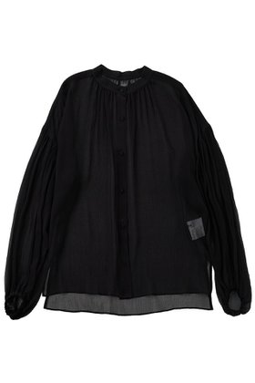 【ザ ストア バイ シー/THE STORE by C】 【COCUCA】シルクフェミニンブラウス人気、トレンドファッション・服の通販 founy(ファニー) ファッション Fashion レディースファッション Fashion for Women トップス・カットソー Cut & Sew Tops シャツ・ブラウス・オフィスカジュアル Elegant Blouses & Button-Ups おすすめ Recommended / Our Picks インナー Innerwear エレガント 上品 Elegant ギャザー Gathered, Ruffled シアー Sheer, See-Through シルク Silk, 100% Silk ジャケット Jacket, Outerwear スリーブ Sleeve, Long Sleeve / Short Sleeve ロング Long, Long-Length 新作・新入荷 New Arrivals / New In |ID:prp329100004712185