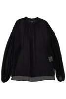 【ザ ストア バイ シー/THE STORE by C】の【COCUCA】シルクフェミニンブラウス 人気、トレンドファッション・服の通販 founy(ファニー) ファッション Fashion レディースファッション Fashion for Women トップス・カットソー Cut & Sew Tops シャツ・ブラウス・オフィスカジュアル Elegant Blouses & Button-Ups おすすめ Recommended / Our Picks インナー Innerwear エレガント 上品 Elegant ギャザー Gathered, Ruffled シアー Sheer, See-Through シルク Silk, 100% Silk ジャケット Jacket, Outerwear スリーブ Sleeve, Long Sleeve / Short Sleeve ロング Long, Long-Length |ID:prp329100004712185