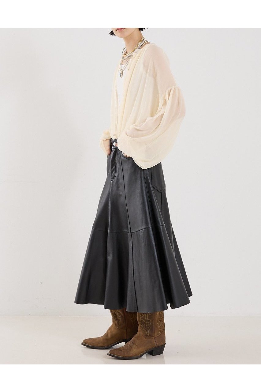 【ザ ストア バイ シー/THE STORE by C】の【COCUCA】シルクフェミニンブラウス 人気、トレンドファッション・服の通販 founy(ファニー) 　ファッション　Fashion　レディースファッション　Fashion for Women　トップス・カットソー　Cut & Sew Tops　シャツ・ブラウス・オフィスカジュアル　Elegant Blouses & Button-Ups　おすすめ　Recommended / Our Picks　インナー　Innerwear　エレガント 上品　Elegant　ギャザー　Gathered, Ruffled　シアー　Sheer, See-Through　シルク　Silk, 100% Silk　ジャケット　Jacket, Outerwear　スリーブ　Sleeve, Long Sleeve / Short Sleeve　ロング　Long, Long-Length　新作・新入荷　New Arrivals / New In　other-4|ID: prp329100004712185 ipo3291000000034037052