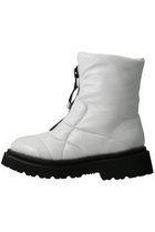 【ピアッカセッテ/ph7+】のパディングショートブーツ ホワイト|ID:prp329100004712187