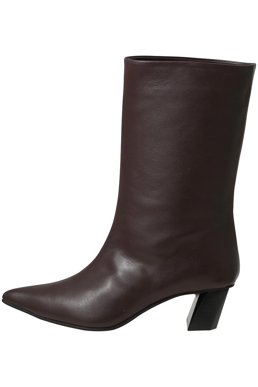 【ピアッカセッテ/ph7+】のポインテッドトウルーズミドルブーツ インテリア・キッズ・メンズ・レディースファッション・服の通販 founy(ファニー) 　ファッション　Fashion　レディースファッション　Fashion for Women　シンプル　Simple, Minimal　ミドル　Middle Length, Mid Height　エレガント 上品　Elegant　プラム|ID: prp329100004712188 ipo3291000000035453133