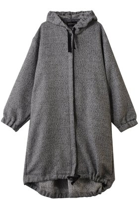 【ミズイロ インド/mizuiro ind】 wool blend hooded CT コート人気、トレンドファッション・服の通販 founy(ファニー) ファッション Fashion レディースファッション Fashion for Women アウター Coat / Outerwear Collection コート・ロングコート・ピーコート Long Coats, Peacoats & More スリーブ Sleeve, Long Sleeve / Short Sleeve ビッグ Big, Oversized ロング Long, Long-Length エレガント 上品 Elegant 新作・新入荷 New Arrivals / New In |ID:prp329100004712189