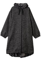 【ミズイロ インド/mizuiro ind】のwool blend hooded CT コート 人気、トレンドファッション・服の通販 founy(ファニー) ファッション Fashion レディースファッション Fashion for Women アウター Coat / Outerwear Collection コート・ロングコート・ピーコート Long Coats, Peacoats & More スリーブ Sleeve, Long Sleeve / Short Sleeve ビッグ Big, Oversized ロング Long, Long-Length エレガント 上品 Elegant 新作・新入荷 New Arrivals / New In thumbnail black|ID: prp329100004712189 ipo3291000000034037083
