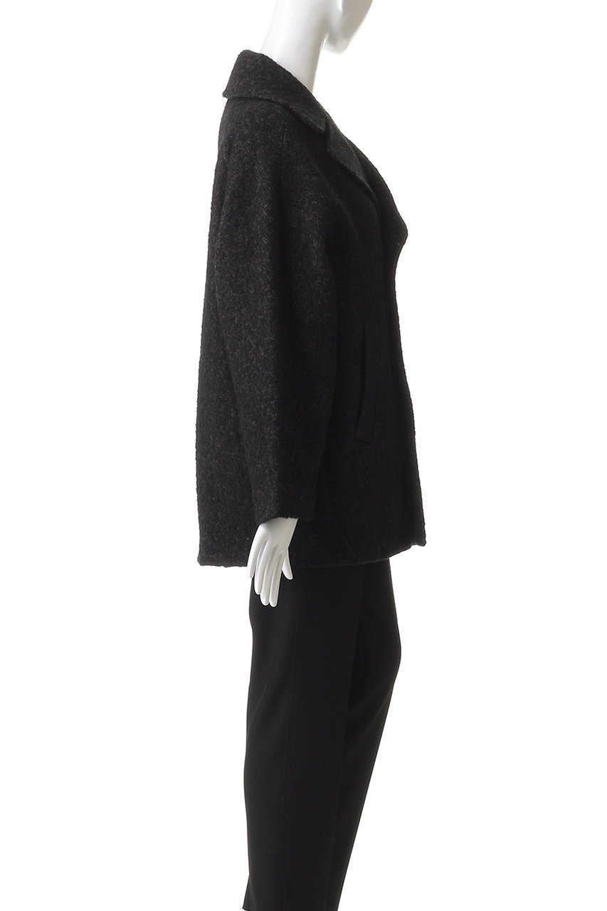 【エリオポール/heliopole】の【TICCA】ミックスツイードPコート 人気、トレンドファッション・服の通販 founy(ファニー) 　ファッション　Fashion　レディースファッション　Fashion for Women　アウター　Coat / Outerwear Collection　コート・ロングコート・ピーコート　Long Coats, Peacoats & More　Pコート　Pea Coats　ショート　Short, Short Length　ダブル　Double, Double-Breasted　ツイード　Twill, Twill Weave　ミックス　Mix, Mixed Style　A/W・秋冬　Autumn/Winter　other-3|ID: prp329100004712193 ipo3291000000035754312