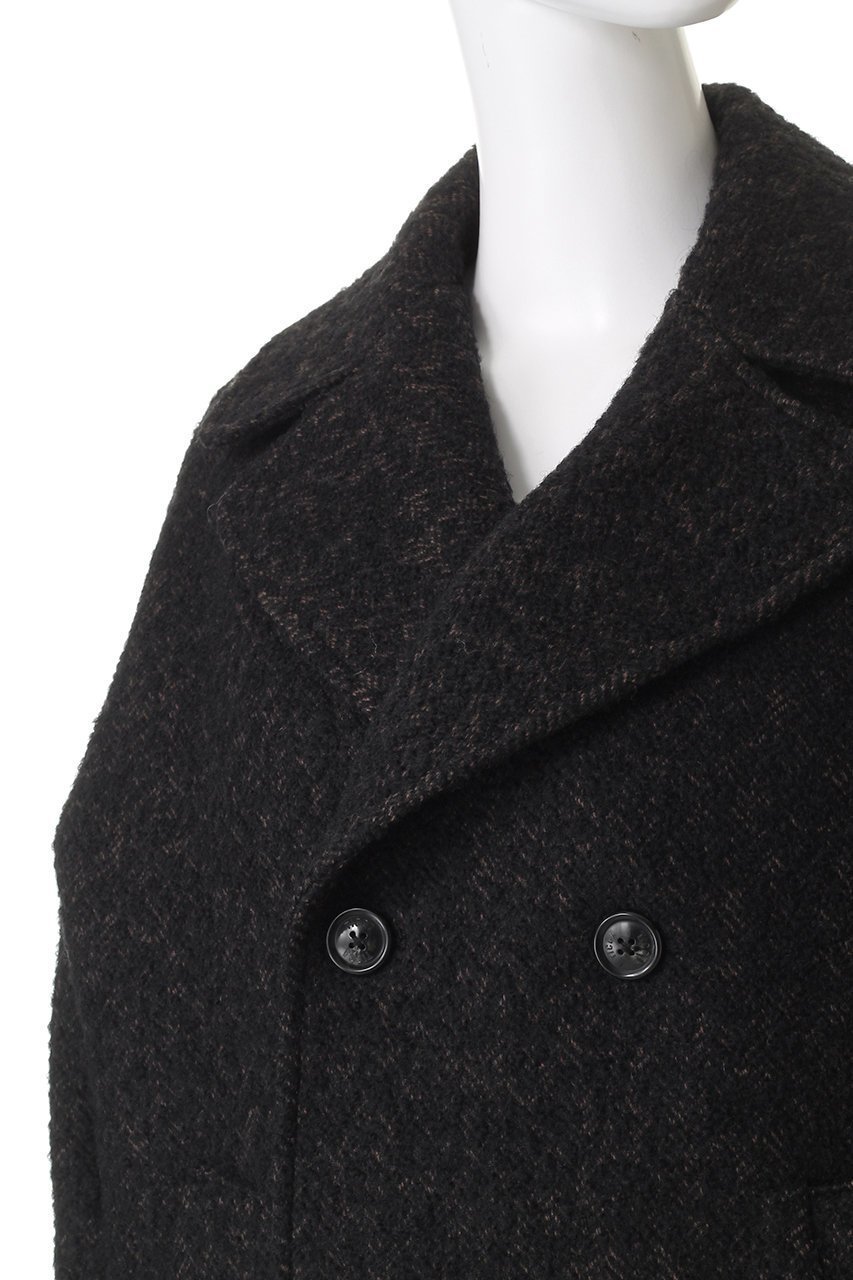 【エリオポール/heliopole】の【TICCA】ミックスツイードPコート 人気、トレンドファッション・服の通販 founy(ファニー) 　ファッション　Fashion　レディースファッション　Fashion for Women　アウター　Coat / Outerwear Collection　コート・ロングコート・ピーコート　Long Coats, Peacoats & More　Pコート　Pea Coats　ショート　Short, Short Length　ダブル　Double, Double-Breasted　ツイード　Twill, Twill Weave　ミックス　Mix, Mixed Style　A/W・秋冬　Autumn/Winter　other-5|ID: prp329100004712193 ipo3291000000035754314