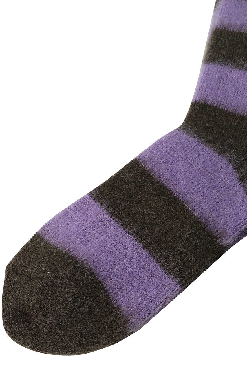 【エリオポール/heliopole】の【MARCOMONDE】MOHAIR ボーダーソックス 24 人気、トレンドファッション・服の通販 founy(ファニー) 　ファッション　Fashion　レディースファッション　Fashion for Women　ソックス&靴下　Socks & Hosiery　レッグウェア・ストッキング　Legwear & Hosiery　ソックス　Socks, Hosiery　ボーダー　Border, Stripe　旅行　Travel　A/W・秋冬　Autumn/Winter　other-2|ID: prp329100004712194 ipo3291000000035666114