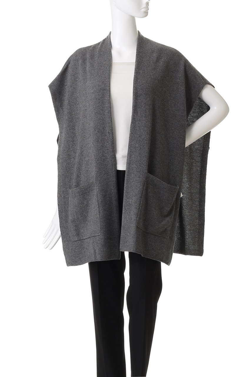 【エリオポール/heliopole】のウールカシミヤ2WAYジレ 人気、トレンドファッション・服の通販 founy(ファニー) 　ファッション　Fashion　レディースファッション　Fashion for Women　アウター　Coat / Outerwear Collection　レディースジャケット・軽アウター　Jackets　ジャケット　Jacket, Outerwear　ベスト　Vest, Waistcoat　A/W・秋冬　Autumn/Winter　other-2|ID: prp329100004712199 ipo3291000000035754346