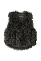 【エリオポール/heliopole】のシープフェイクファージレ 人気、トレンドファッション・服の通販 founy(ファニー) ファッション Fashion レディースファッション Fashion for Women アウター Coat / Outerwear Collection レディースジャケット・軽アウター Jackets ウェーブ Wavy Pattern ショート Short, Short Length ジャケット Jacket, Outerwear ベスト Vest, Waistcoat 新作・新入荷 New Arrivals / New In A/W・秋冬 Autumn/Winter thumbnail チャコールグレー|ID: prp329100004712201 ipo3291000000034037170