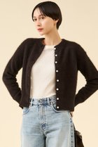 【マルティニーク/martinique】のFOXカシミヤパールカーディガン(一部WEB限定カラー ) ブラウン|ID:prp329100004712213