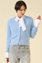 【マルティニーク/martinique】のFOXカシミヤパールカーディガン(一部WEB限定カラー ) サックス|ID:prp329100004712213