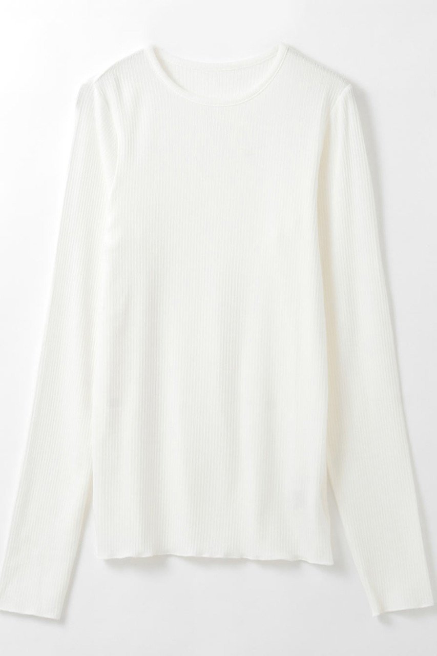 【ハー/HER.】の【10/2 12:00販売開始】カシミヤシルクブレンドシアーテレコプルオーバー 人気、トレンドファッション・服の通販 founy(ファニー) 　ファッション　Fashion　レディースファッション　Fashion for Women　トップス・カットソー　Cut & Sew Tops　ニット　Knit Tops & Sweaters　カジュアルプルオーバー・ニットトップス　Pullovers & Knit Tops / Casual Pullovers　インナー　Innerwear　シアー　Sheer, See-Through　シルク　Silk, 100% Silk　テレコ　Ribbed, Rib Stitch　冬　Winter / This Winter　新作・新入荷　New Arrivals / New In　 other-1|ID: prp329100004713030 ipo3291000000034046493