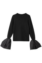 【ハー/HER.】のボリュームフレアスリーブニットプルオーバー ブラック|ID: prp329100004713031 ipo3291000000036128970