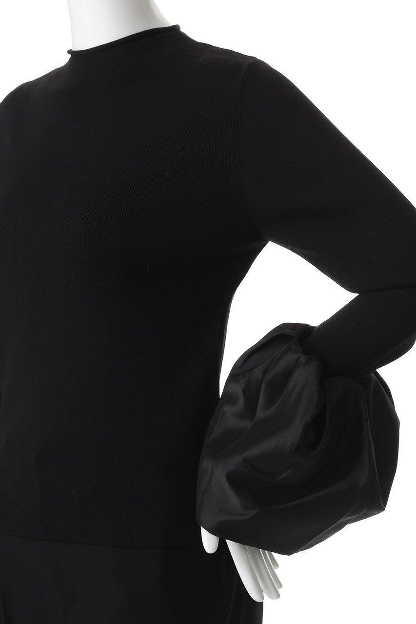 【ハー/HER.】のボリュームフレアスリーブニットプルオーバー 人気、トレンドファッション・服の通販 founy(ファニー) 　ファッション　Fashion　レディースファッション　Fashion for Women　トップス・カットソー　Cut & Sew Tops　ニット　Knit Tops & Sweaters　カジュアルプルオーバー・ニットトップス　Pullovers & Knit Tops / Casual Pullovers　インナー　Innerwear　ギャザー　Gathered, Ruffled　サテン　Satin, Glossy Fabric　デニム　Denim, Jeans Material　ベーシック　Basic, Essential　other-5|ID: prp329100004713031 ipo3291000000036128975