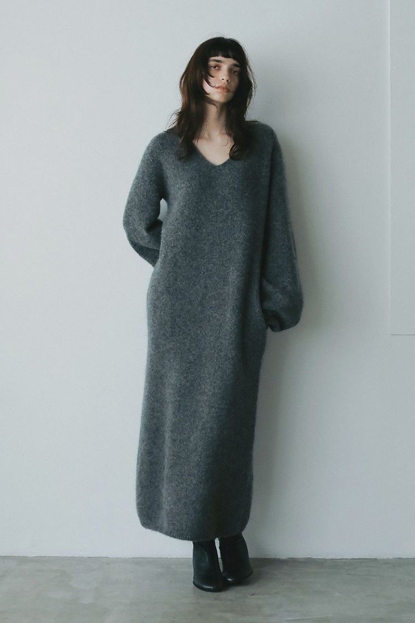 【ハー/HER.】のモヘアブレンドニットワンピース 人気、トレンドファッション・服の通販 founy(ファニー) 　ファッション　Fashion　レディースファッション　Fashion for Women　ワンピース　Dresses　ニットワンピース　Knit Dresses　チュニック　Tunic Tops & Dresses　ストレート　Straight, Straight Cut　タオル　Towel, Bath Towel　チュニック　Tunic, Long Top　マキシ　Maxi, Full Length　ミドル　Middle Length, Mid Height　リラックス　Relax, Relaxed Fit　ルーズ　Loose, Oversized　ロング　Long, Long-Length　other-6|ID: prp329100004713032 ipo3291000000035842104