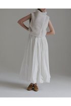 【ハー/HER.】のワッシャーバルーンマキシスカート オフホワイト|ID:prp329100004713034