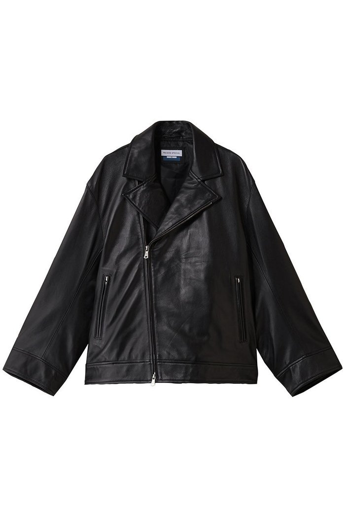 【メゾンスペシャル/MAISON SPECIAL】の【UNISEX】SHEEPレザーテーラード襟ダブルライダース インテリア・キッズ・メンズ・レディースファッション・服の通販 founy(ファウニー) https://founy.com/ ファッション Fashion レディースファッション Fashion for Women アウター Coat / Outerwear Collection レディースジャケット・軽アウター Jackets ライダースジャケット / レザースタイル Riders Jackets & Biker Style ユニセックス Unisex, Genderless ジャケット Jacket, Outerwear スタイリッシュ Stylish, Fashionable ライダース Riders 定番 Standard, Basic Item A/W・秋冬 Autumn/Winter |ID: prp329100004713035 ipo3291000000036754161