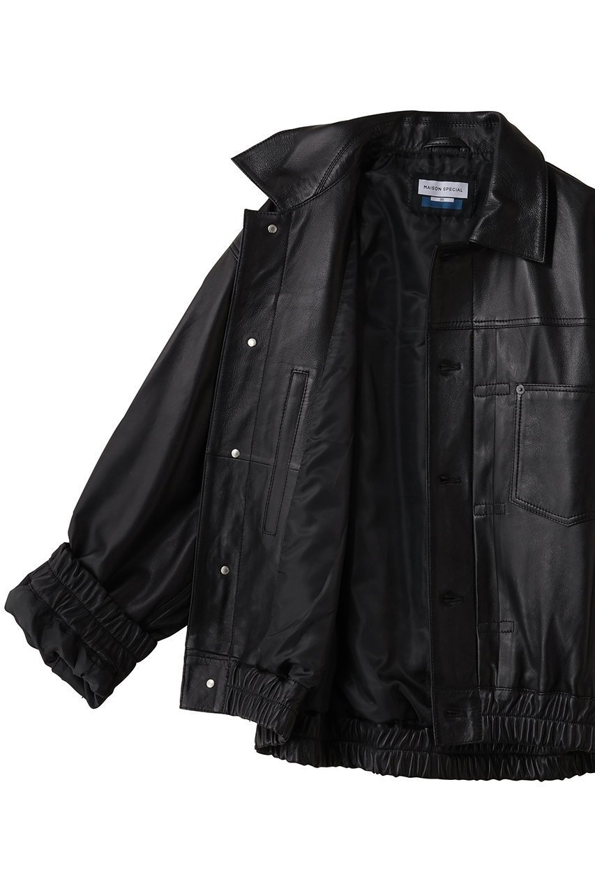 【メゾンスペシャル/MAISON SPECIAL】の【UNISEX】SHEEPレザーGジャン 人気、トレンドファッション・服の通販 founy(ファニー) 　ファッション　Fashion　レディースファッション　Fashion for Women　アウター　Coat / Outerwear Collection　レディースジャケット・軽アウター　Jackets　ユニセックス　Unisex, Genderless　ジャケット　Jacket, Outerwear　スリーブ　Sleeve, Long Sleeve / Short Sleeve　ロング　Long, Long-Length　新作・新入荷　New Arrivals / New In　other-6|ID: prp329100004713036 ipo3291000000034046555